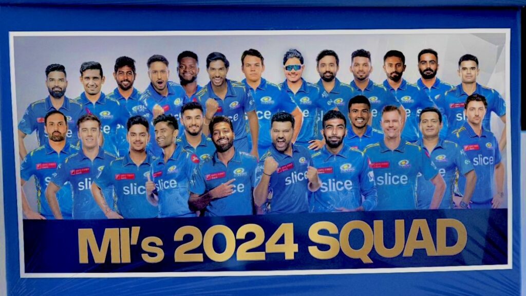 Hardik Pandya IPL Team 2024  MI Squad