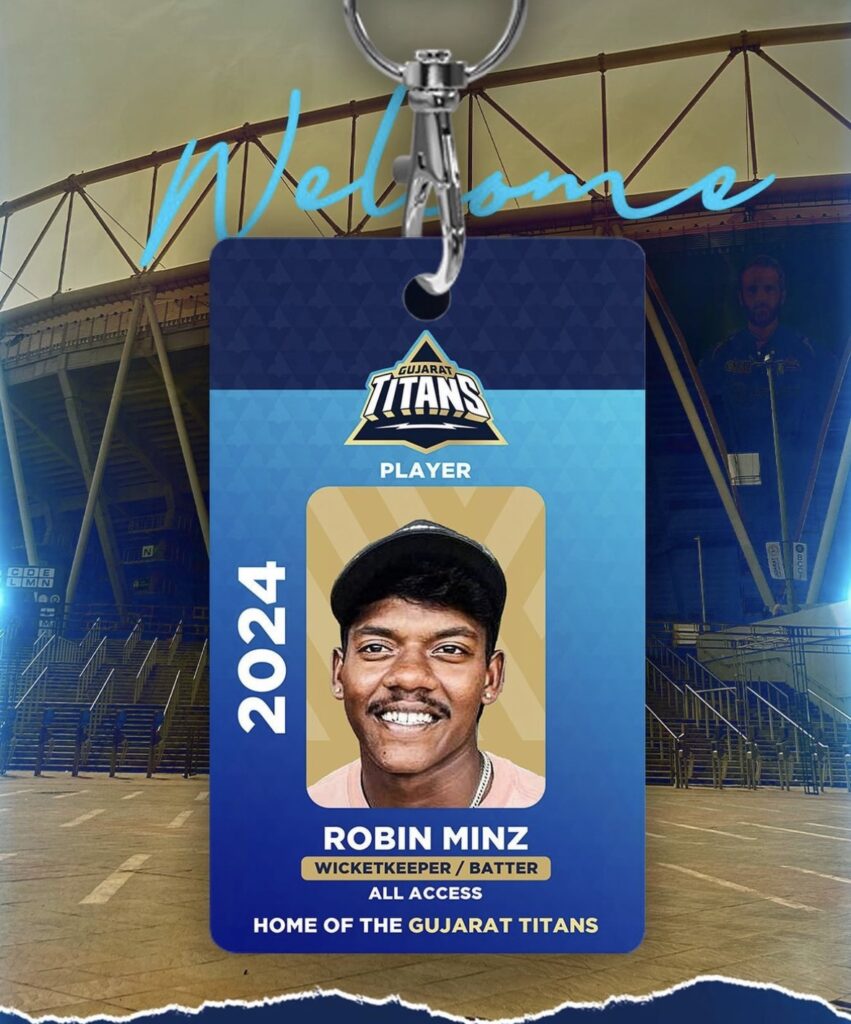 Robin Minz IPL Team 2024