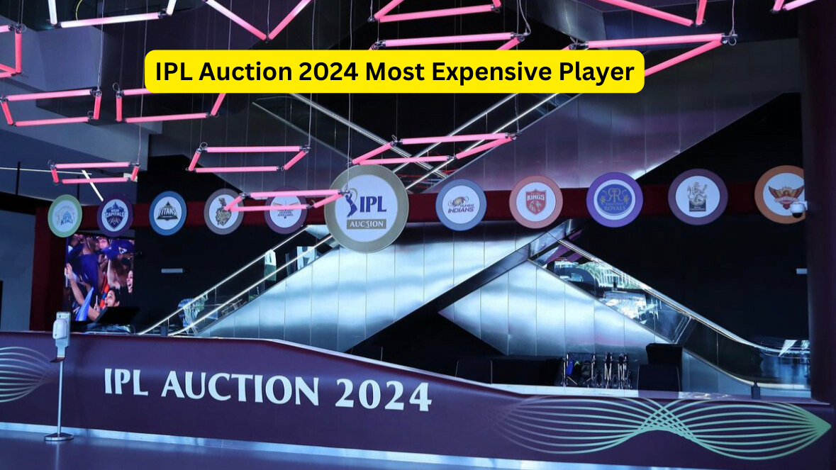 IPL Auction 2024 Most Expensive Player