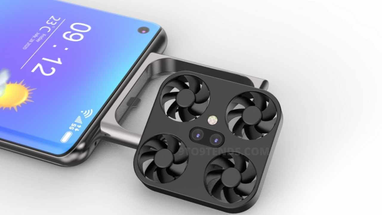 Samsung drone phone camera