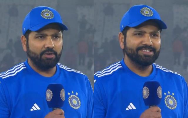 Rohit Sharma React to Match-Winner Dubey