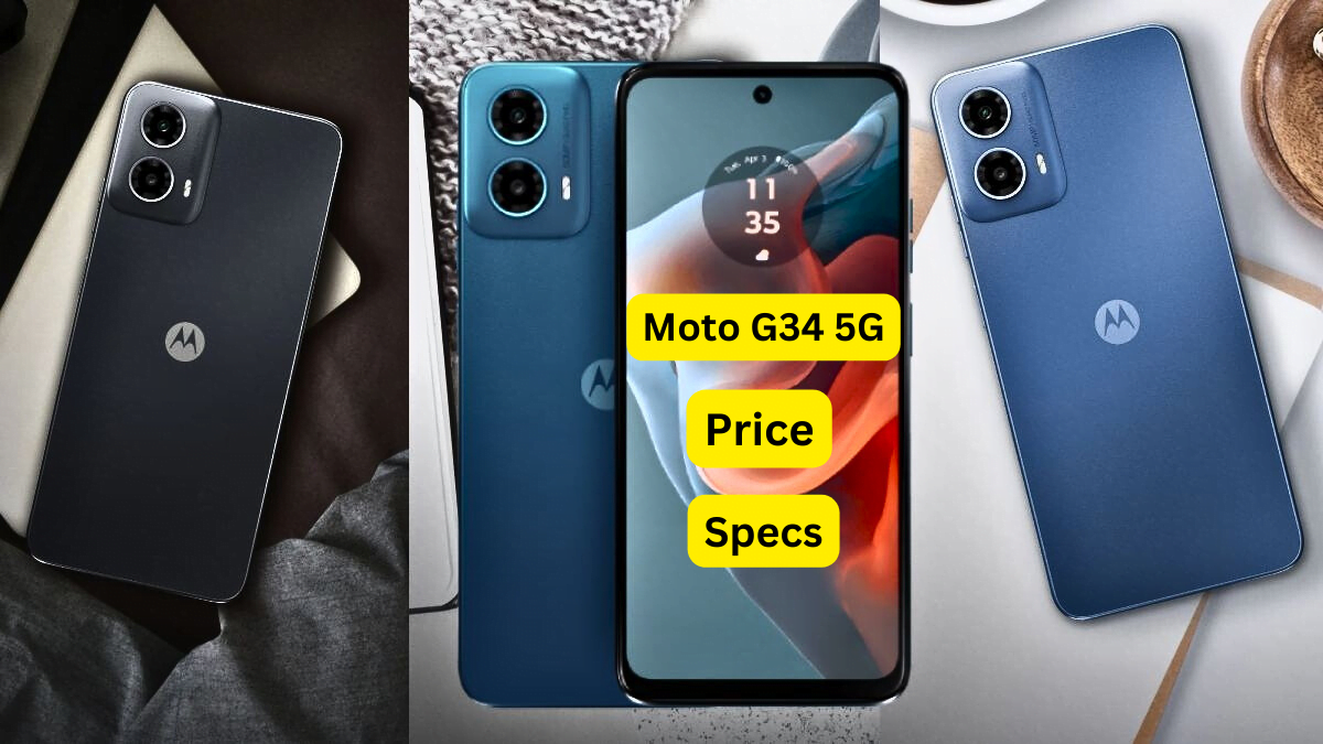 Moto G34 5G Mobile Price, Full Specs, Design & Processor