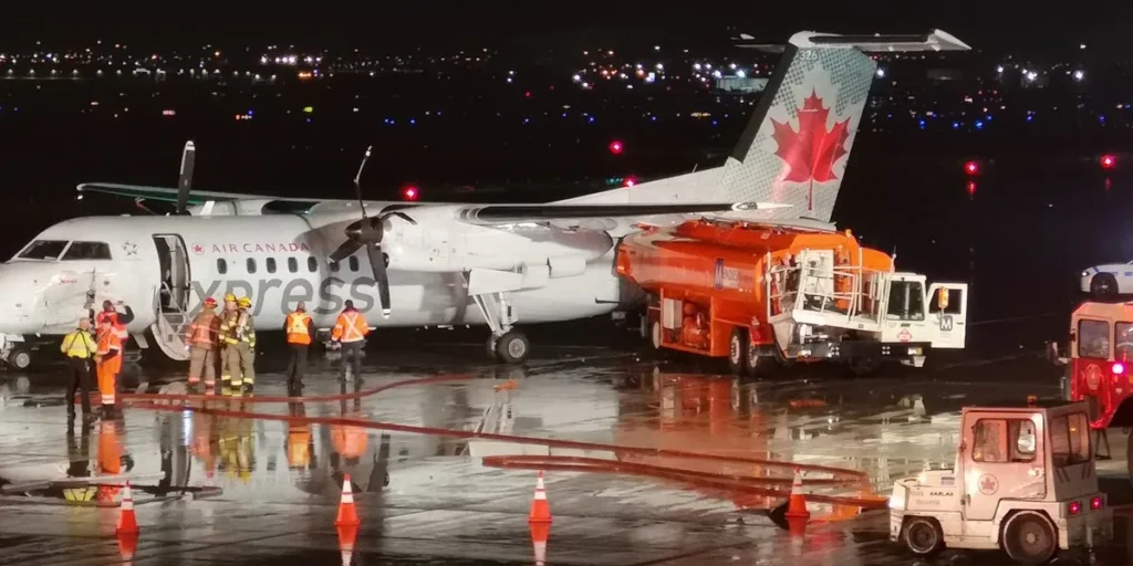 Toronto Airport Canada: Stunt
