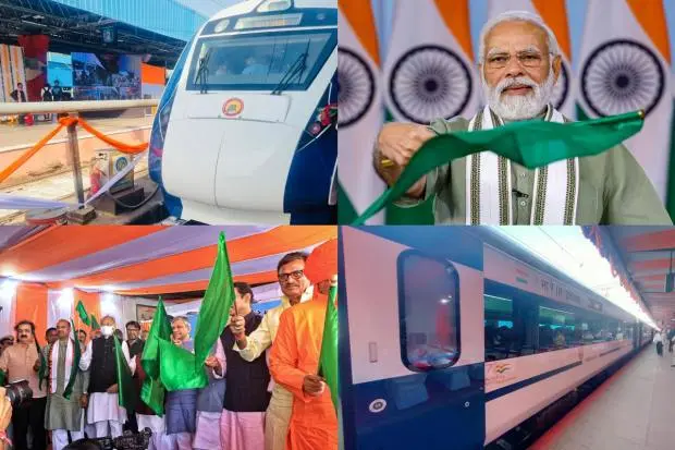 Ayodhya: Six Vande Bharat Express Trains Flagged Off.