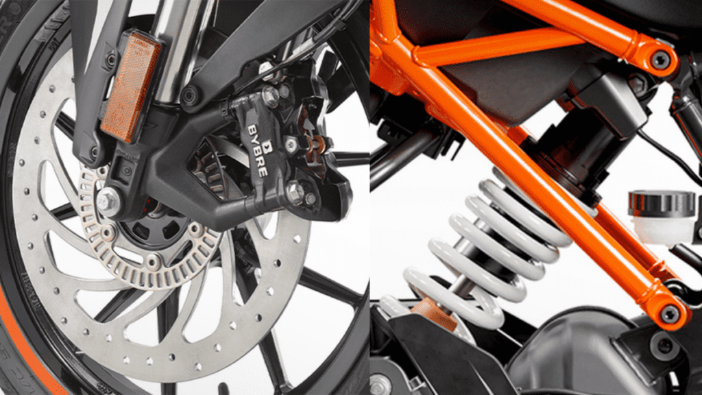 KTM Duke 200 ABS Brake and Suspension