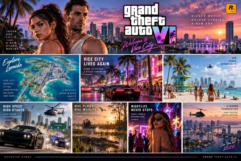 Grand Theft Auto 6, commonly known as GTA 6
